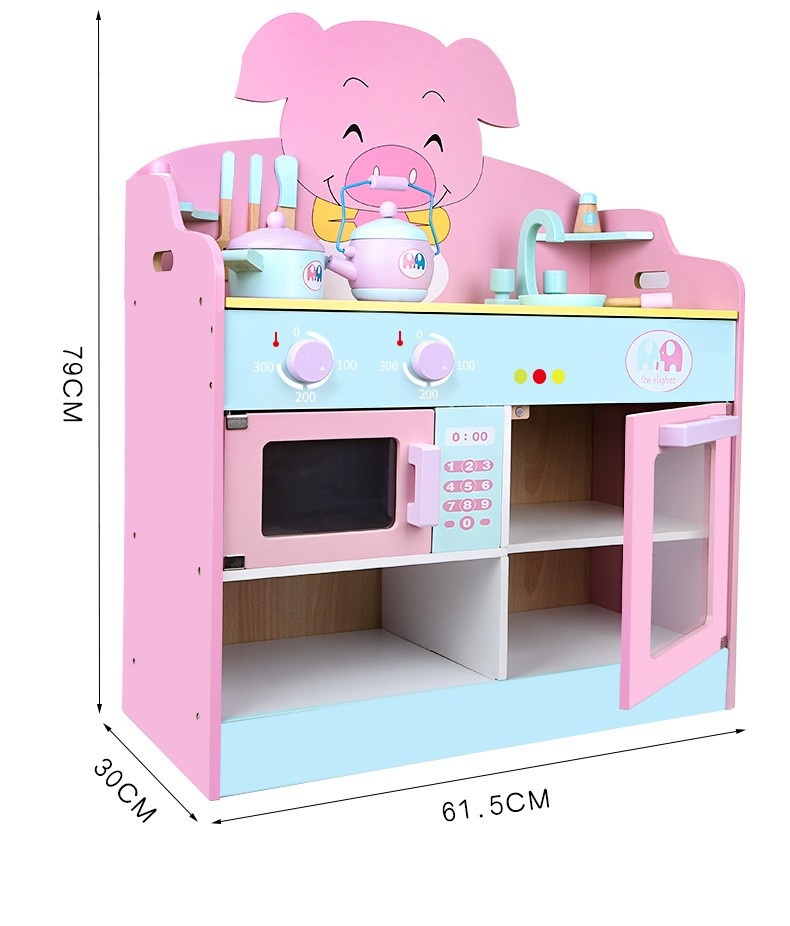 Bucatarie completa din lemn, Piglet Kitchen - 4 | YEO