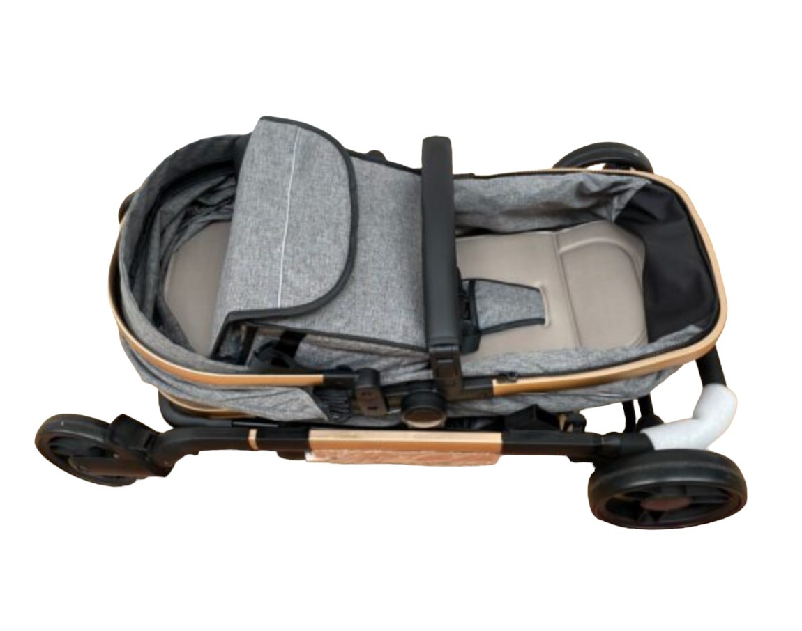 Carucior 2 in 1 transformabil landou-sport, 608 Gri - 3 | YEO