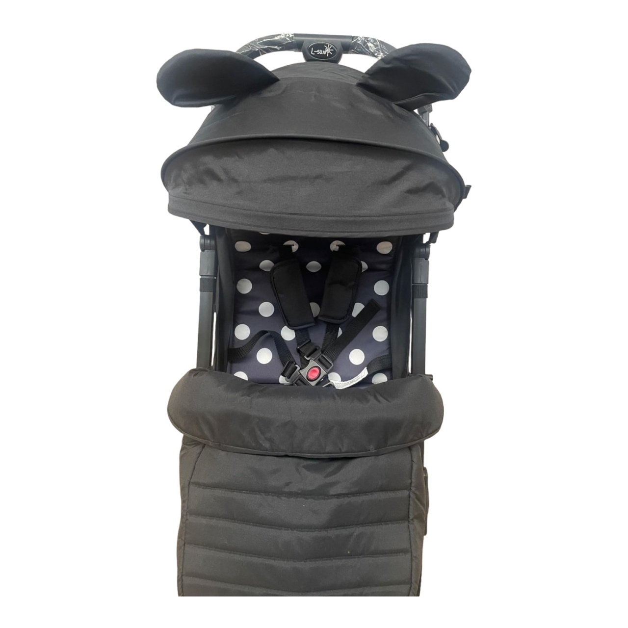 Carucior sport copii, pliere compacta, cu sistem troller, C8 Mickey Mouse - 3 | YEO