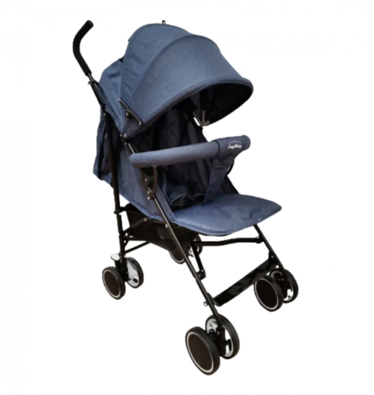 Carucior sport pliabil, roti duble, SageBaby S500 Bleumarin - 2 | YEO