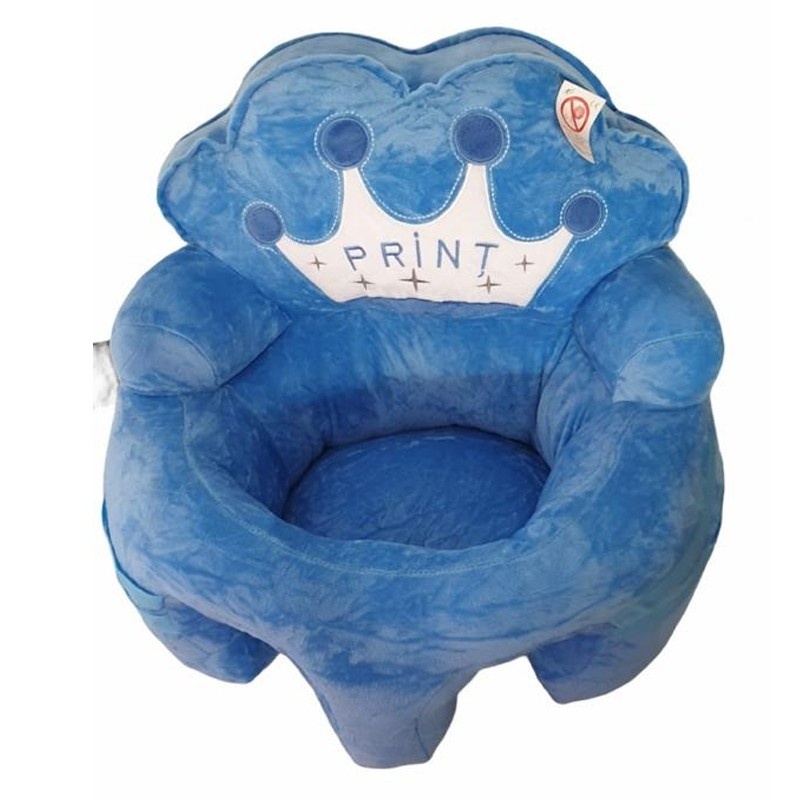 Fotoliu bebe cu spatar - Printul bleu