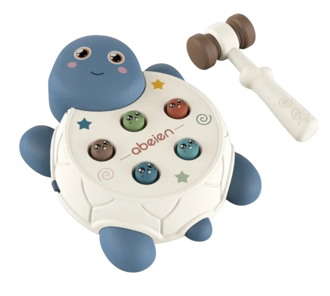Joc interactiv de motricitate Whack-a-mole – Testoasa bleu - 1 | YEO