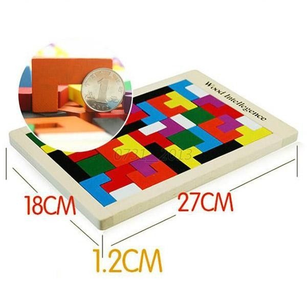 Joc Tetris Din Lemn - 6 | YEO