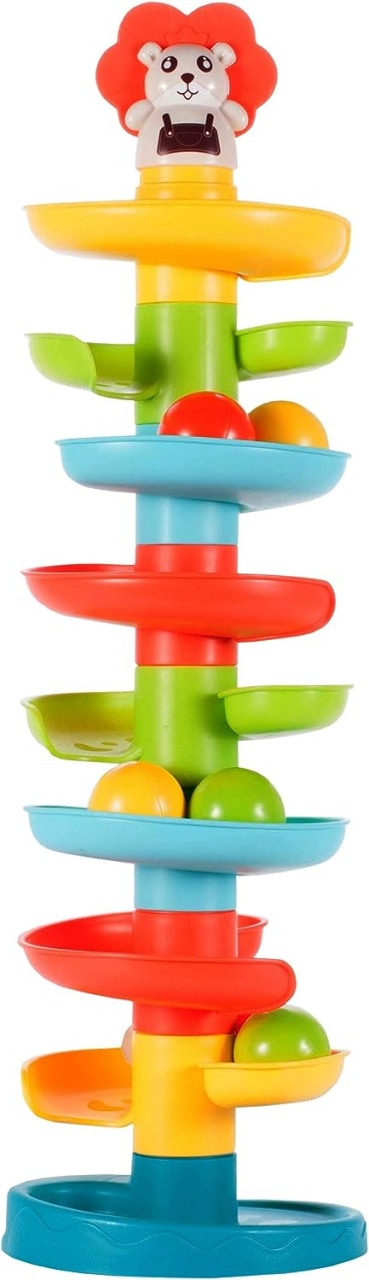 Jucarie bebe circuit cu 9 nivele, Leut, 60 cm - 1 | YEO