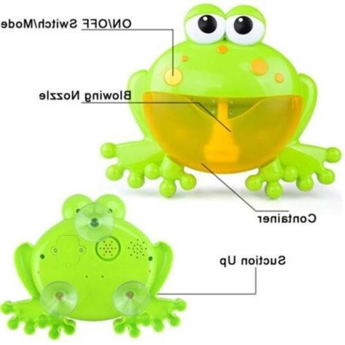 Jucarie muzicala de baie cu baloane de sapun - Frog Bubble - 3 | YEO