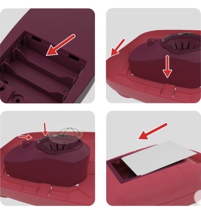 Proiector diapozitive valiza, pentru desen - 4 | YEO
