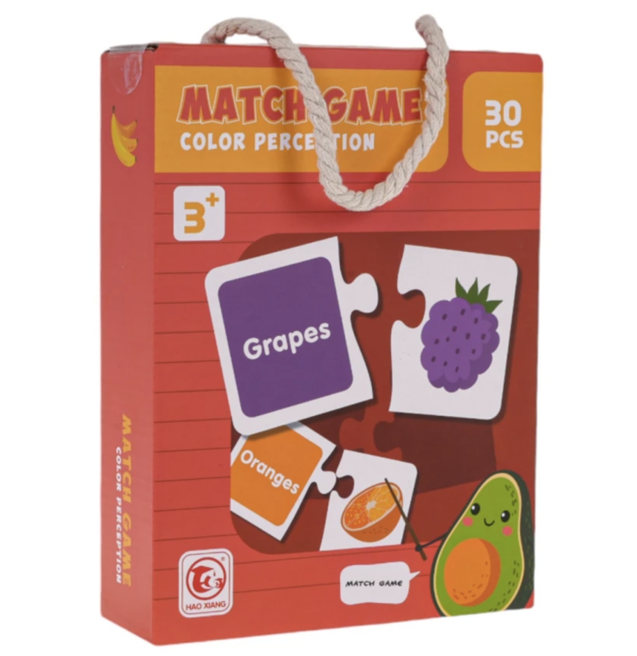 Puzzle educativ 30 piese mari Culori - Potrivim si invatam Culorile si Engleza