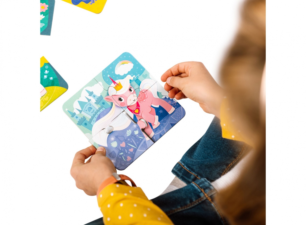 Puzzle - Unicorni de basm - 1 | YEO