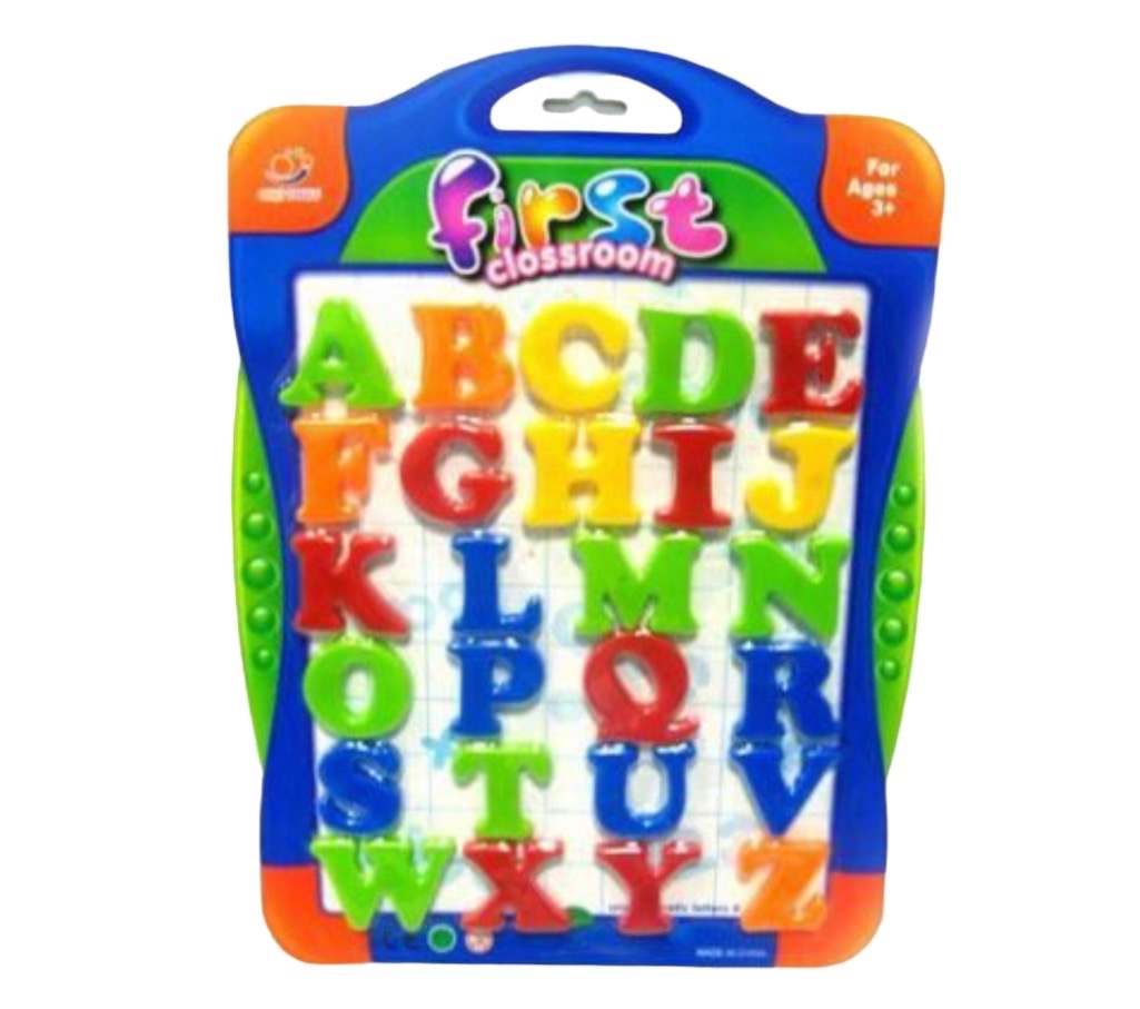 Set 26 litere mari magnetice, din plastic, 4 cm - 2 | YEO