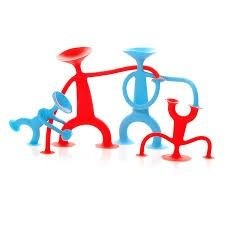 Set 4 figurine siliconate cu ventuze tip OOGI - 1 | YEO