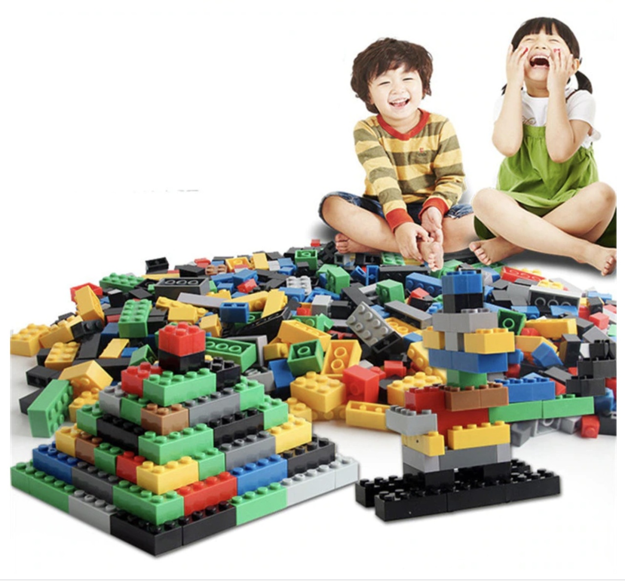 Set 500 piese cuburi de constructie - 2 | YEO