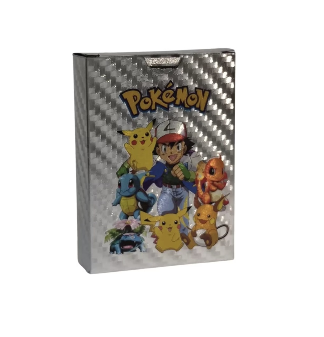 Set 55 cartonase argintii Pokemon - 2 | YEO