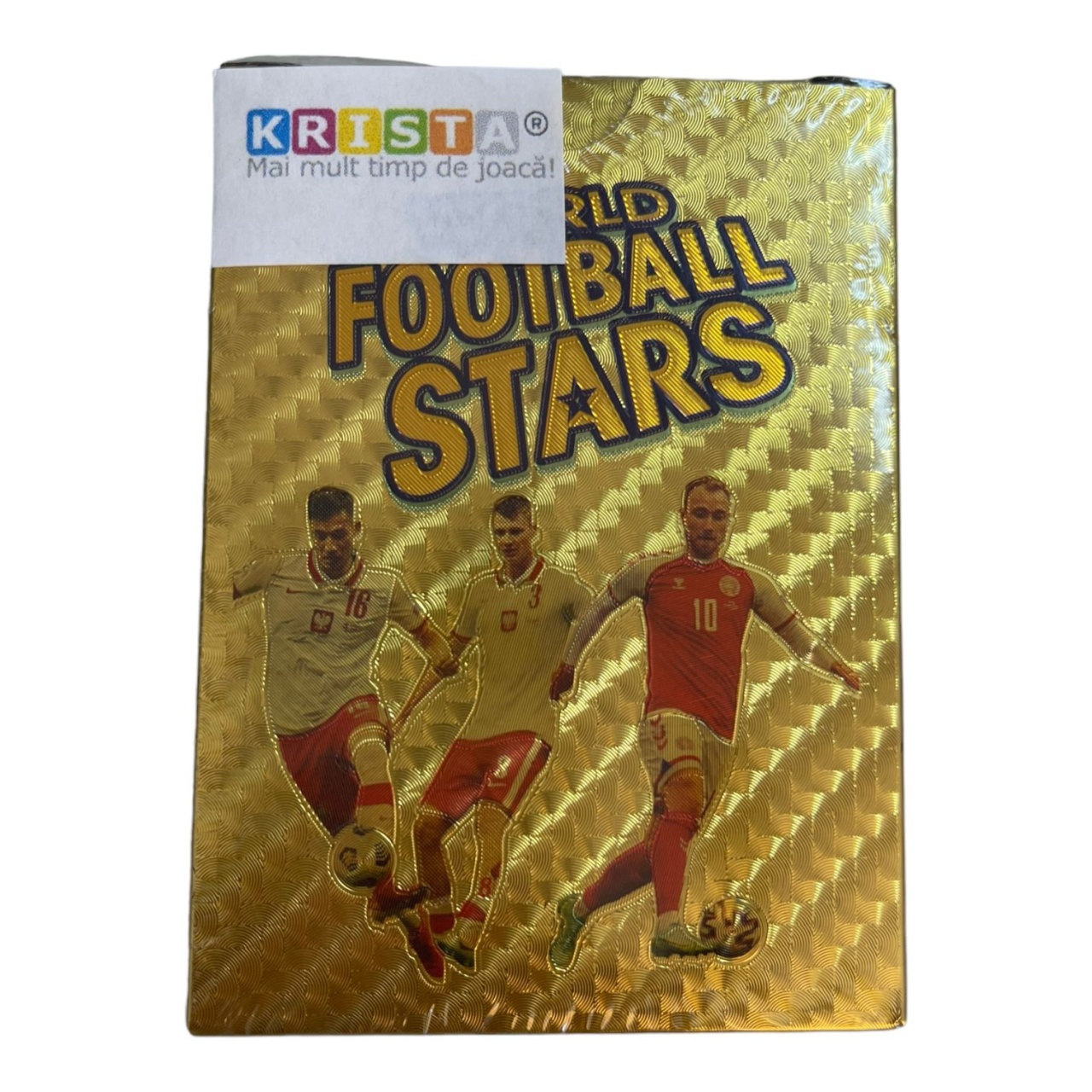 Set 55 cartonase aurii Fotbalisti - World Football Stars