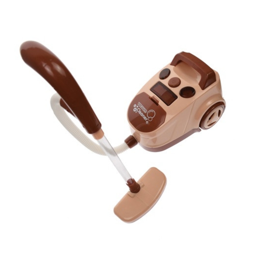 Set Aspirator de jucarie cu pulverizator, crem cu maro - 3 | YEO