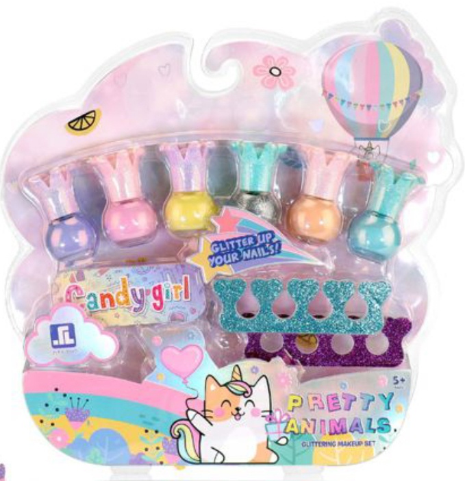Set manichiura unghii si accesorii, Pretty Animals - 1 | YEO