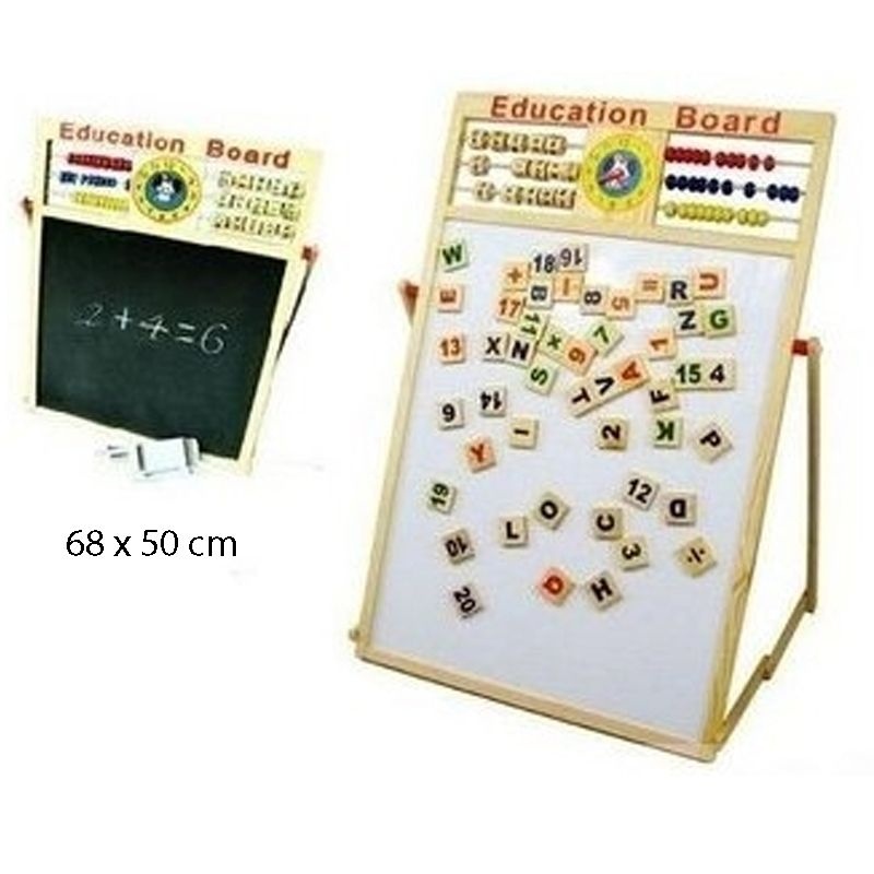 Tabla Din Lemn Cu Doua Fete 5 In 1 Mare - 1 | YEO