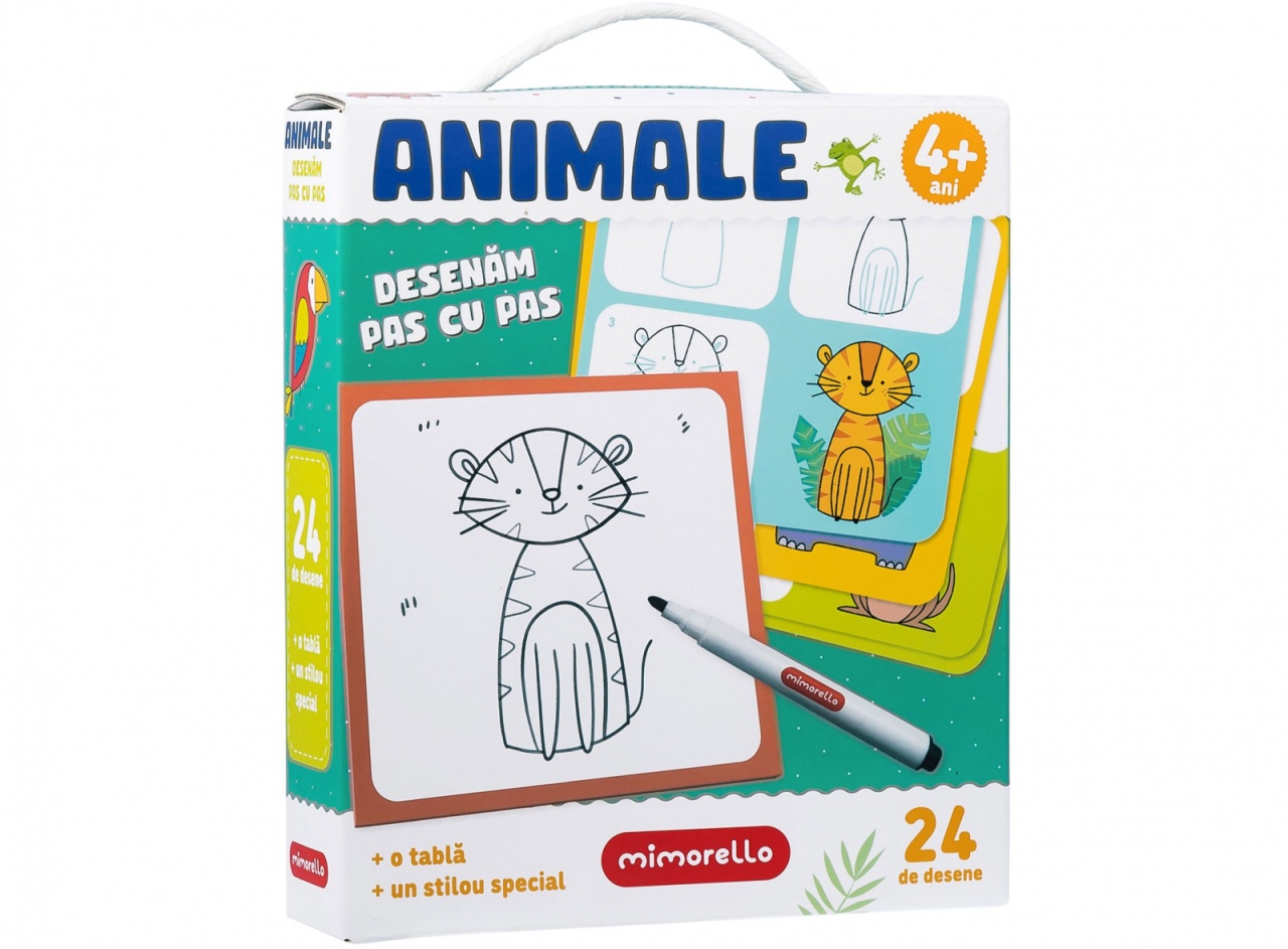 Animale - Desenam pas cu pas