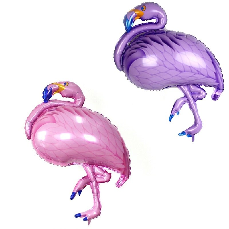 Balon din folie pentru petrecere Flamingo, 105 cm - 2 | YEO
