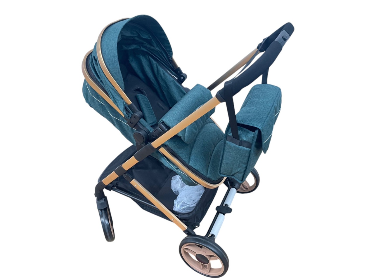 Carucior 2 in 1 transformabil landou-sport, 608 Verde - 3 | YEO