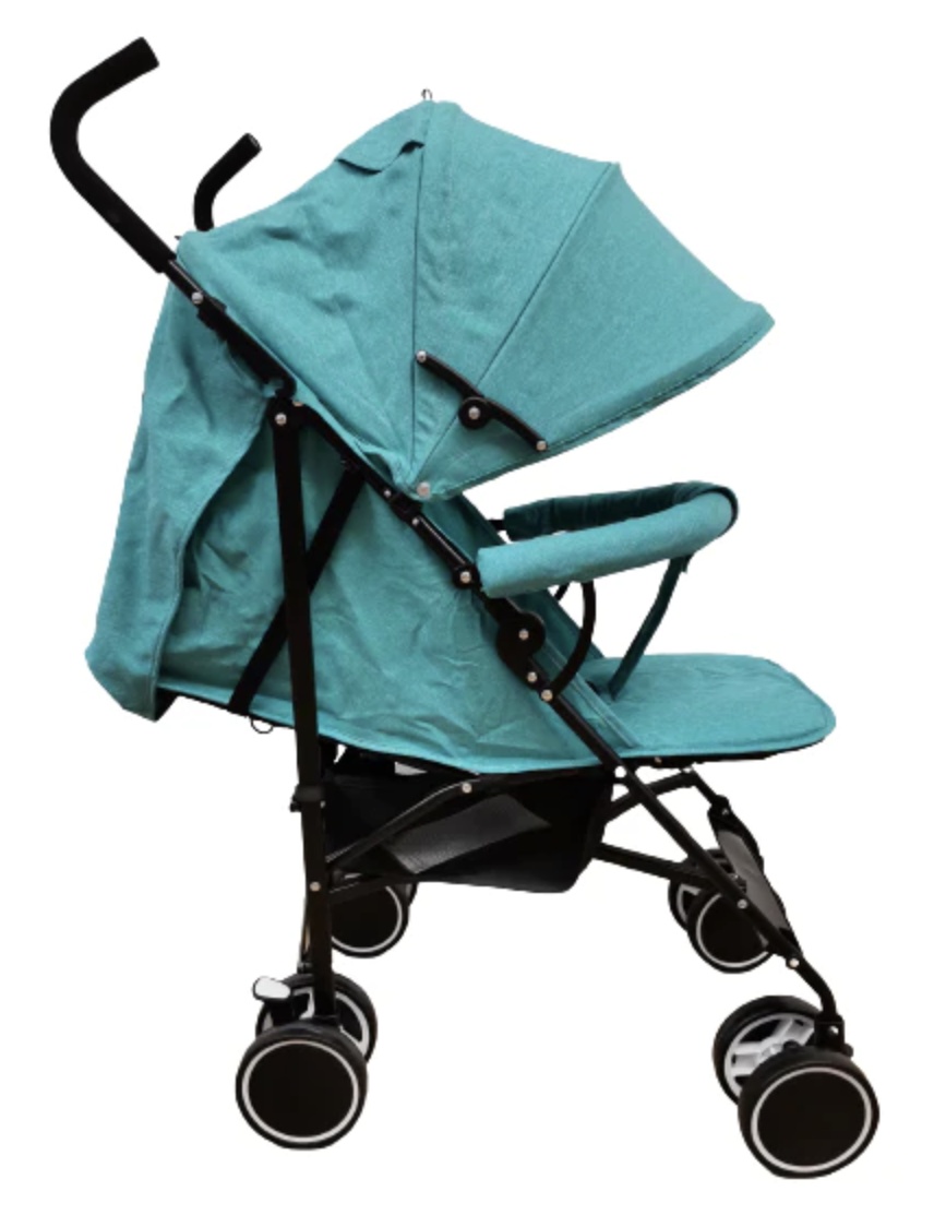Carucior sport pliabil, roti duble, SageBaby S500 Turquoise - 1 | YEO