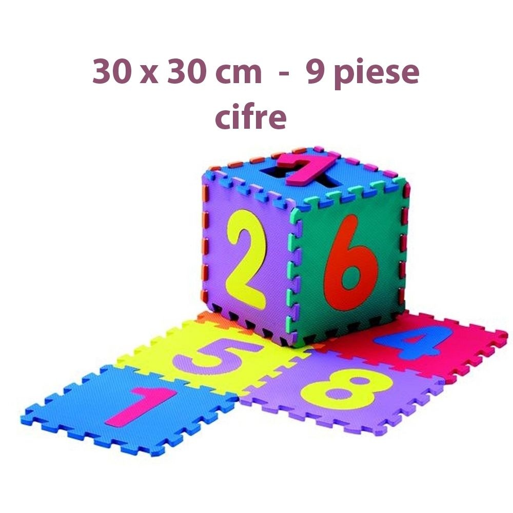 Covor Puzzle Din Burete Cu Cifre EVA - 1 | YEO