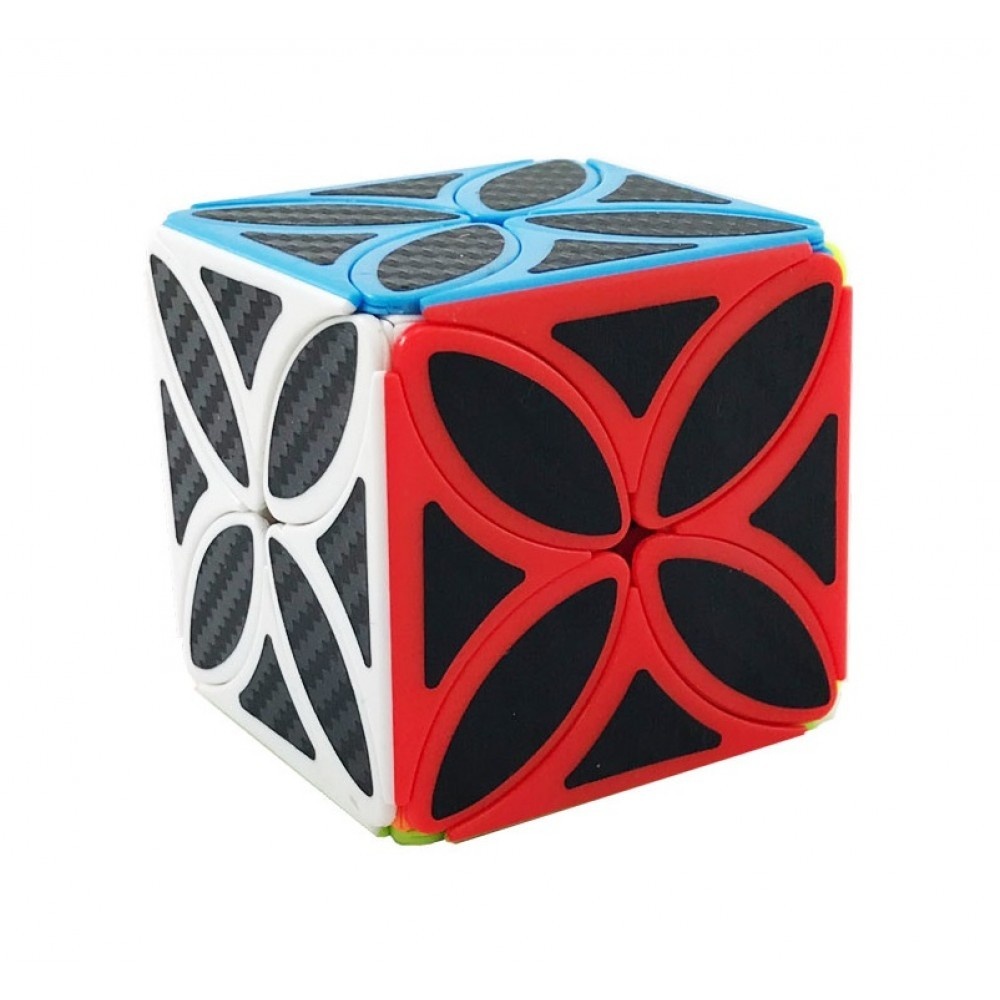 Cub mecanic Flower, Carbon, de viteza Speedcube - 2 | YEO