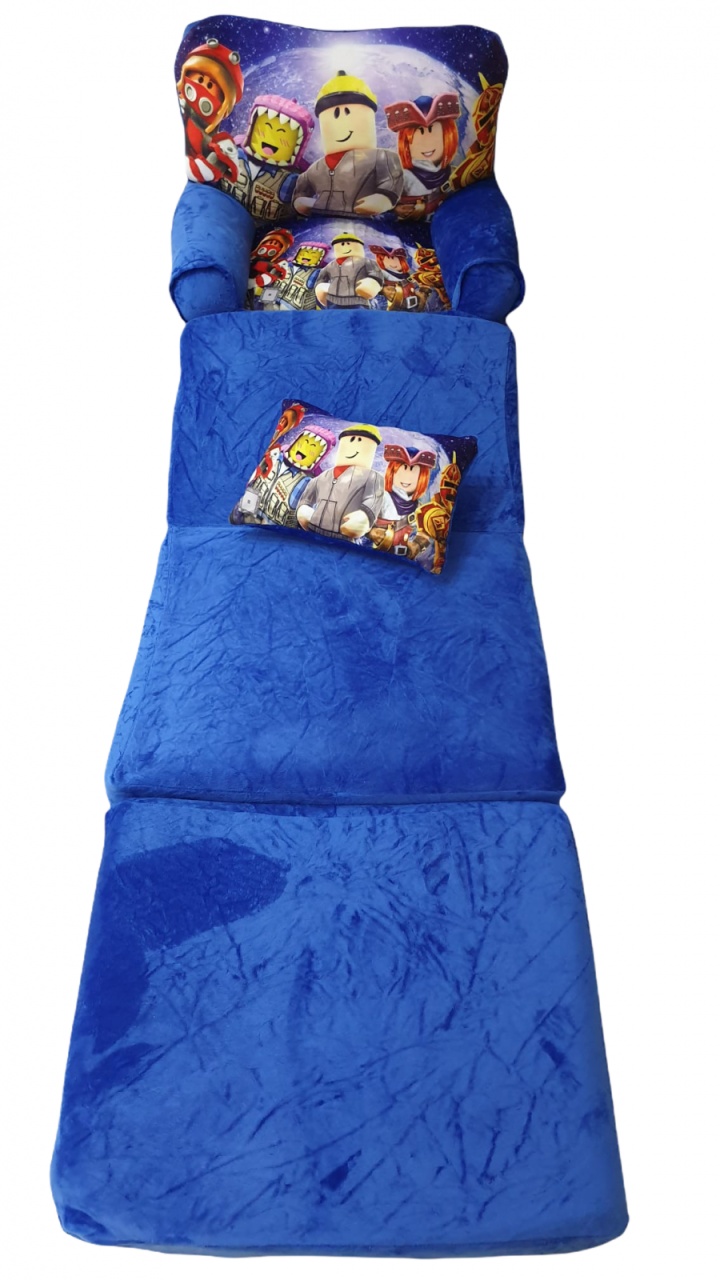 Fotoliu si perna Roblox, cu 4 placi, Extensibil la 150 cm - 3 | YEO
