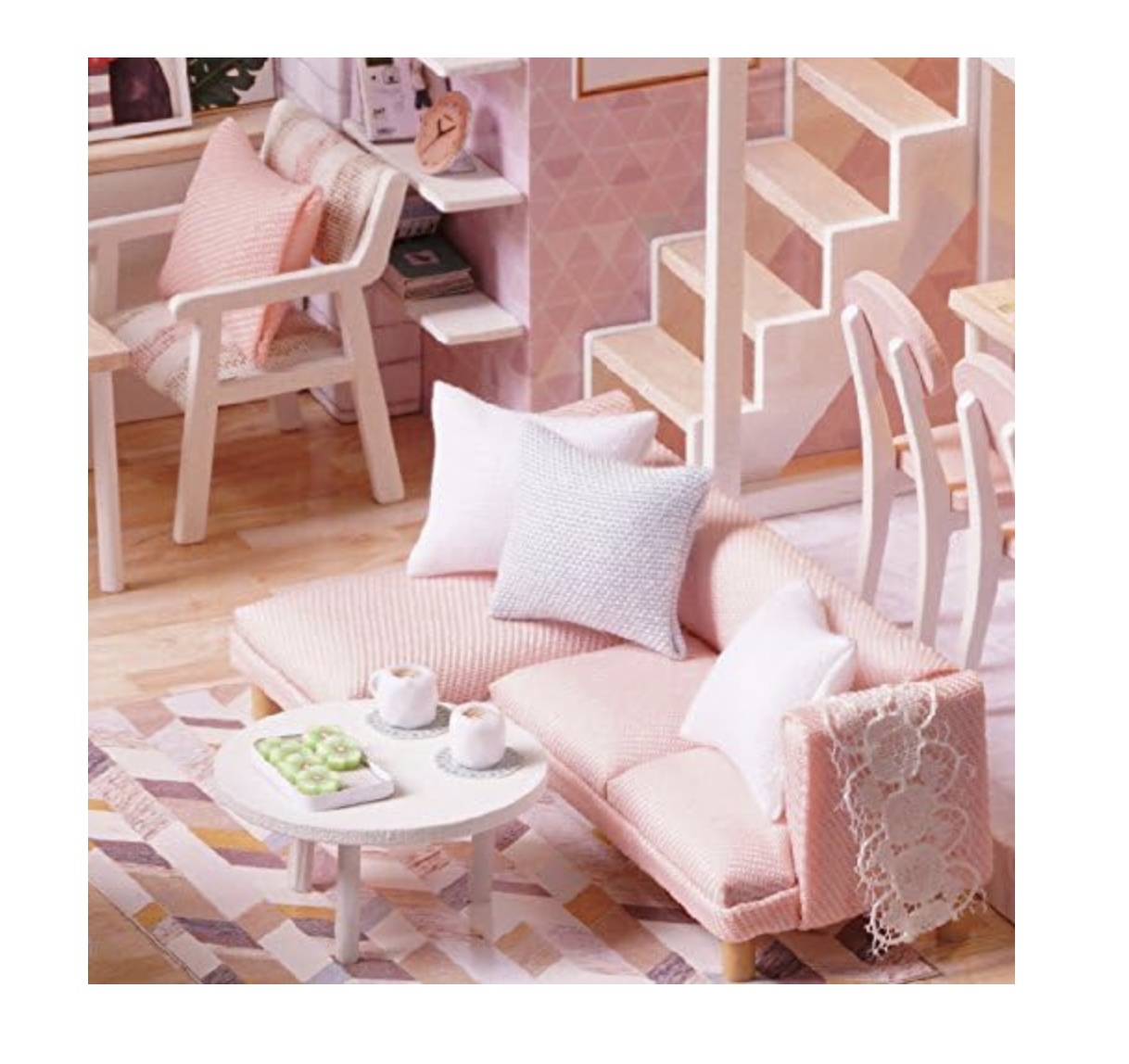 Macheta DIY mobilier casuta papusi Apartament Dream Loft scara 1:24 - 3 | YEO