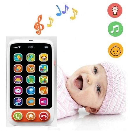 Primul meu Smartphone, telefonul bebelusului, cu butoane - 1 | YEO