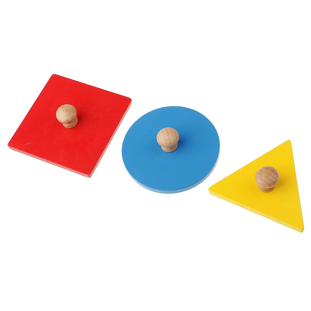 Puzzle Incastru de Mari Dimensiuni, cu Forme Geometrice - 1 | YEO
