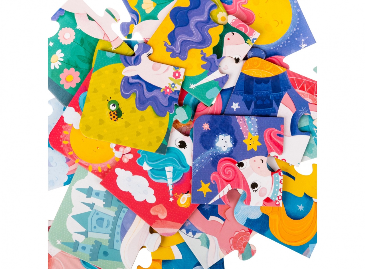 Puzzle - Unicorni de basm - 3 | YEO