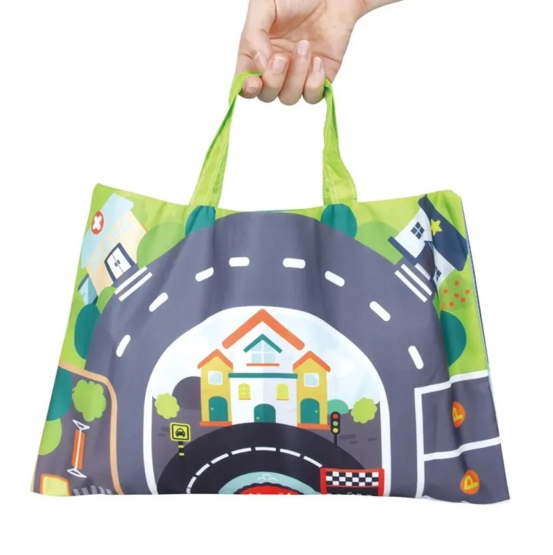 Set 6 masinute textile cu saculet - 3 | YEO