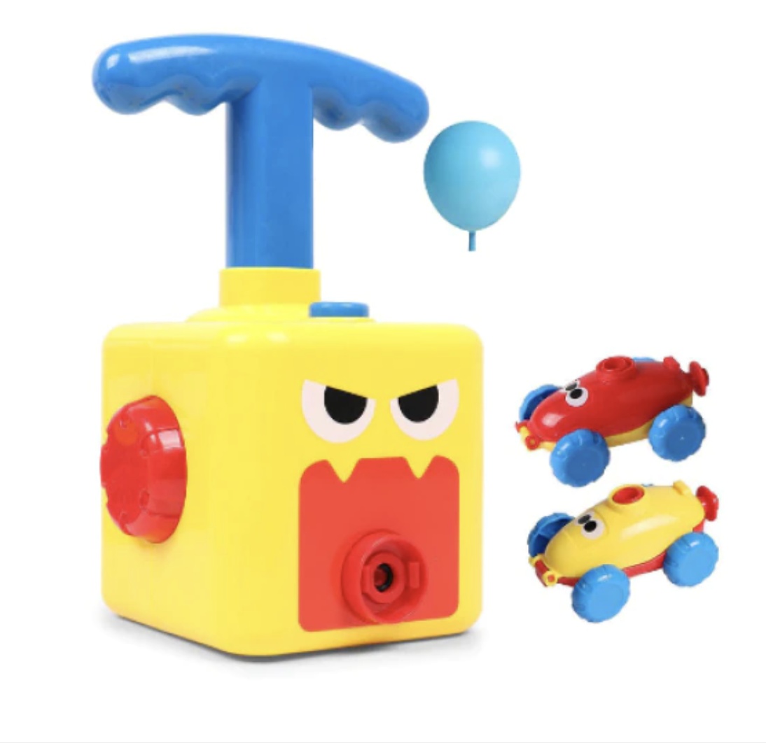 Set masinute de curse cu propulsie pe baloane