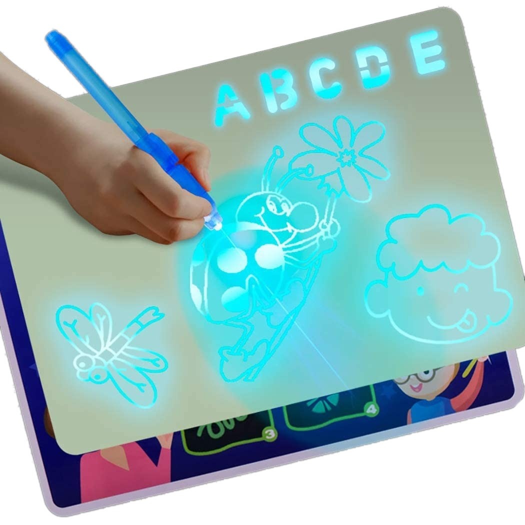 Tabla Magica Fluorescenta de scris cu Lumina