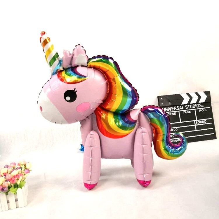 Balon din folie pentru petrecere Unicorn, 58 cm - 2 | YEO