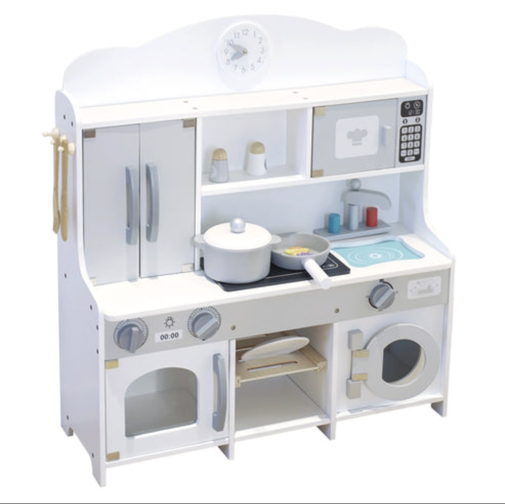 Bucatarie electrica Japoneza din lemn, Big White