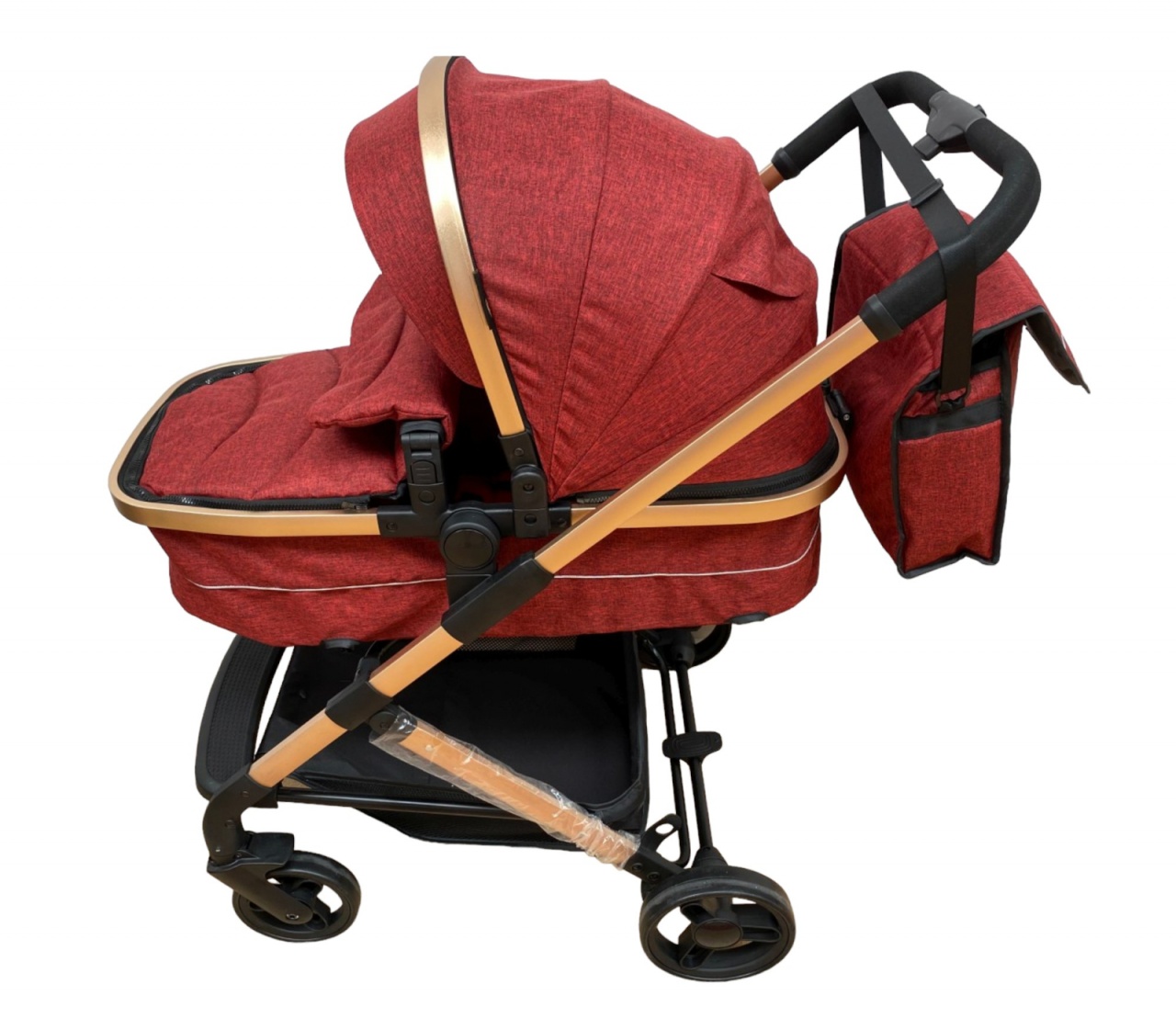 Carucior 2 in 1 transformabil landou-sport, 608 Rosu - 4 | YEO