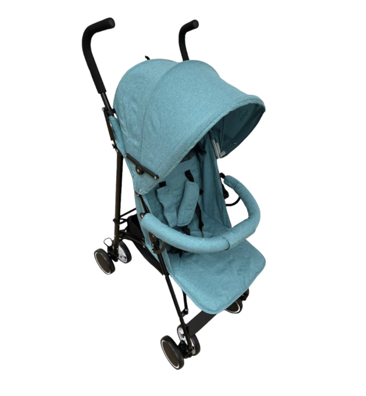 Carucior sport pliabil, roti duble, SageBaby S500 Turquoise - 3 | YEO
