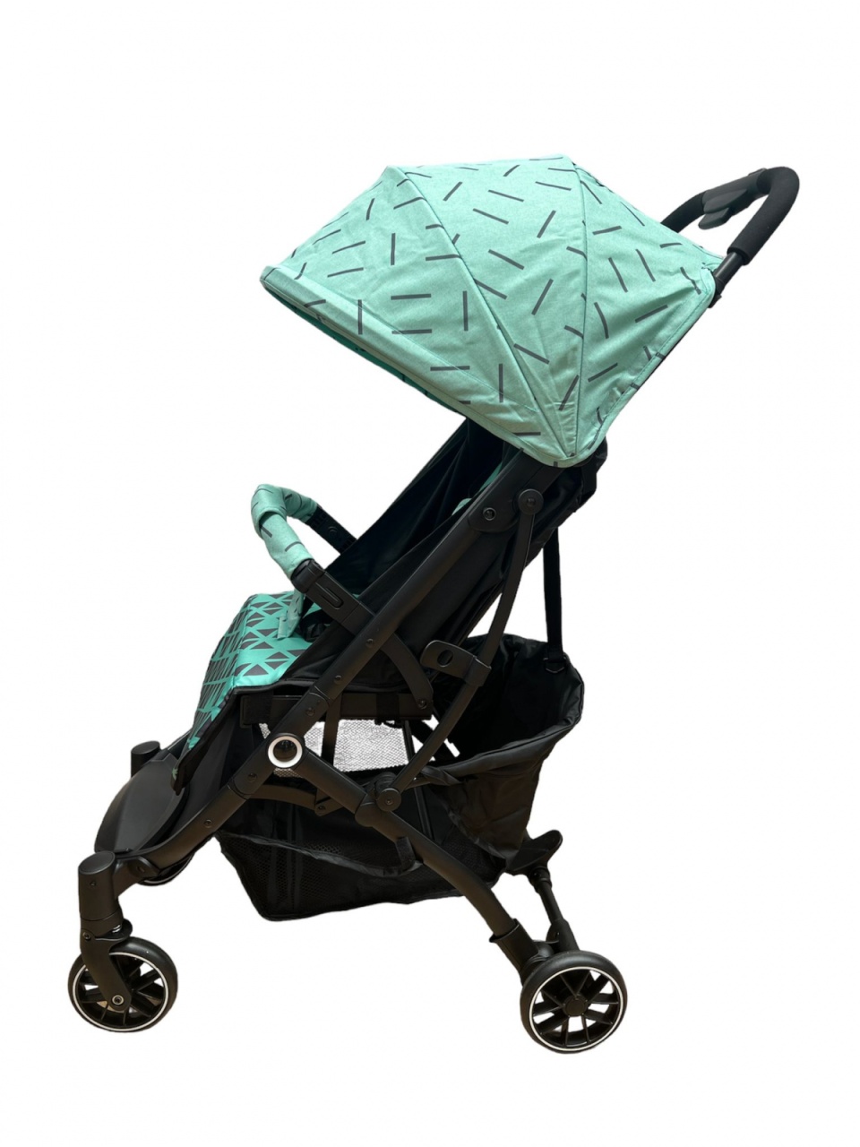 Carucior sport pliabil, tip troller, cu suspensii, 661 verde - 2 | YEO