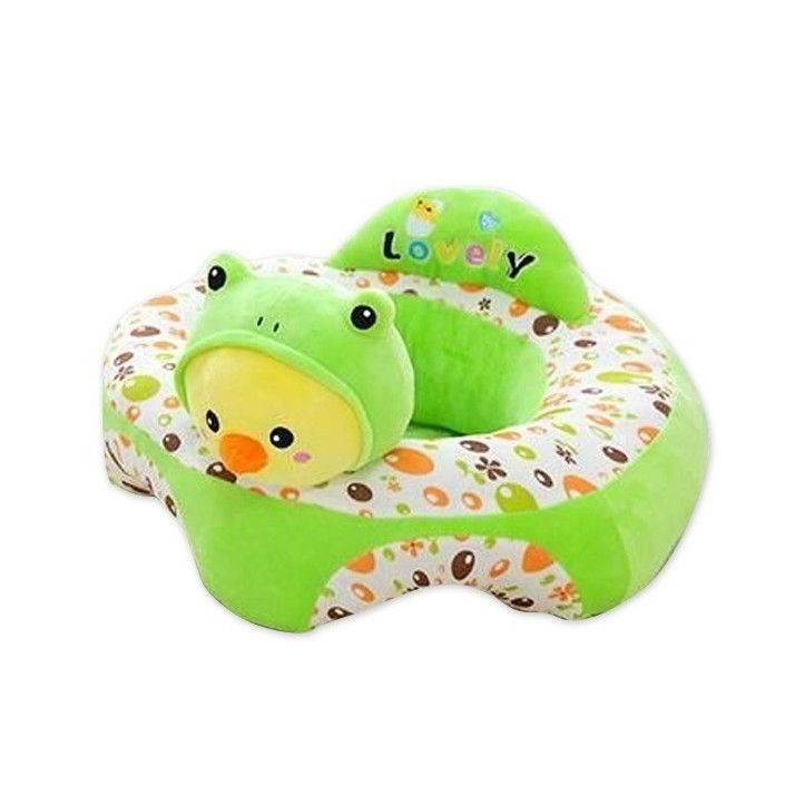 Fotoliu Baby Smile Animalute Invat Sa Stau In Fundulet 45 cm, Puisorul verde - 2 | YEO