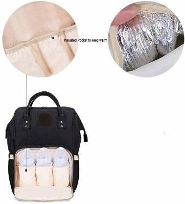 Geanta rucsac Living Share pentru mamicile de bebelusi, negru - 2 | YEO