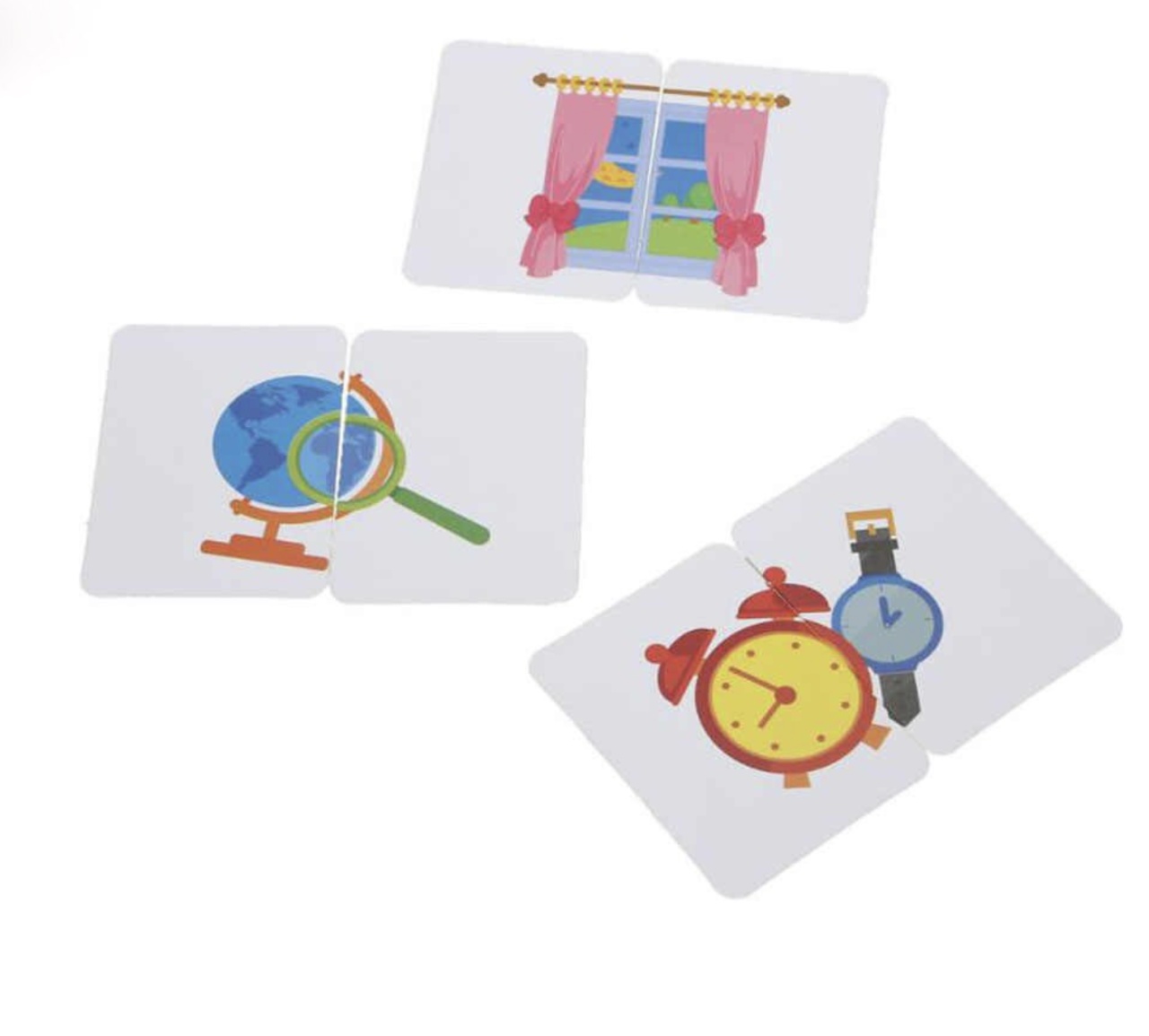 Joc cognitiv de asociere imagini Obiecte, in cutie metalica mov - 3 | YEO