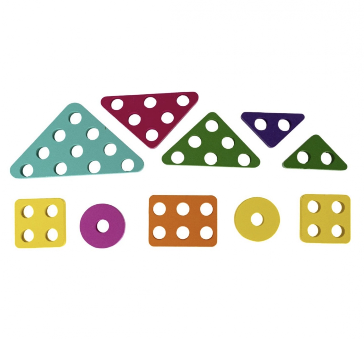 Joc de Montessori de snuruit forme geometrice - 2 | YEO