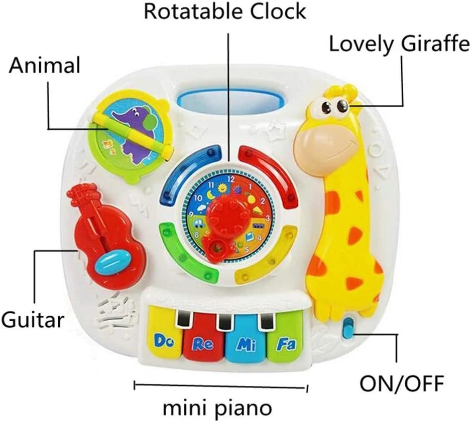 Masuta Educativa De Activitati Bebe Girafa - 2 | YEO