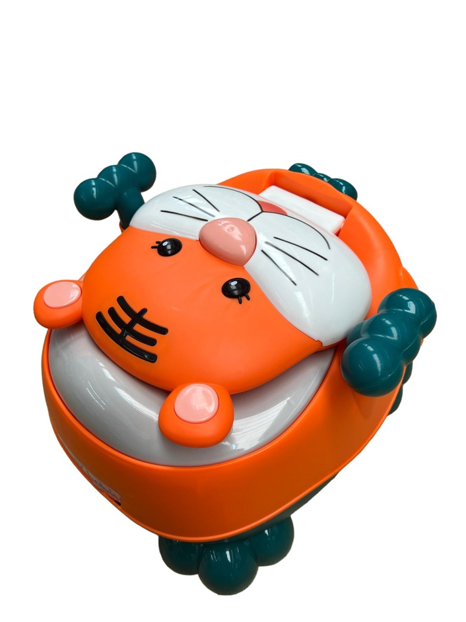 Olita muzicala ergonomica Happy Tiger, portocaliu - 2 | YEO