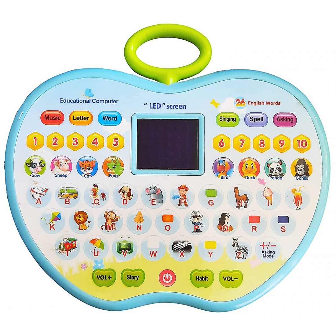 Prima mea Tableta educativa si interactiva, Apple Shape - 1 | YEO