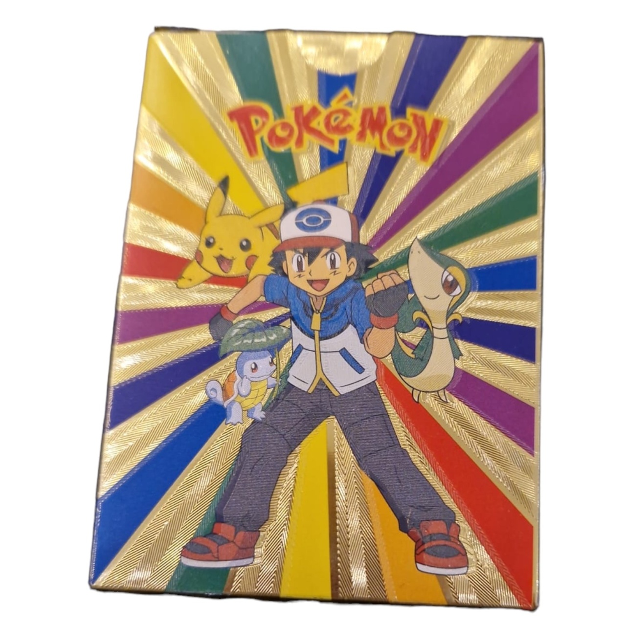Set 55 cartonase multicolor golden Pokemon - 1 | YEO