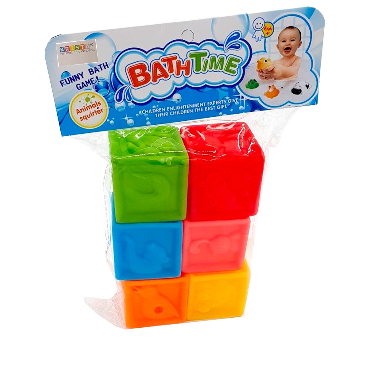 Set 6 Cuburi senzoriale Moi, pentru dentitie sau baita - 2 | YEO