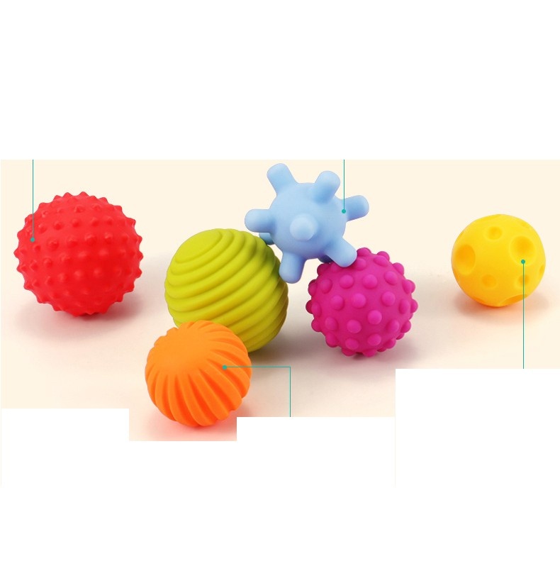 Set 6 mingi senzoriale pentru baita - 4 | YEO