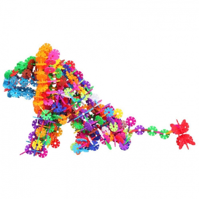 Set educational STEM de constructie cu discuri, 78 piese - 1 | YEO